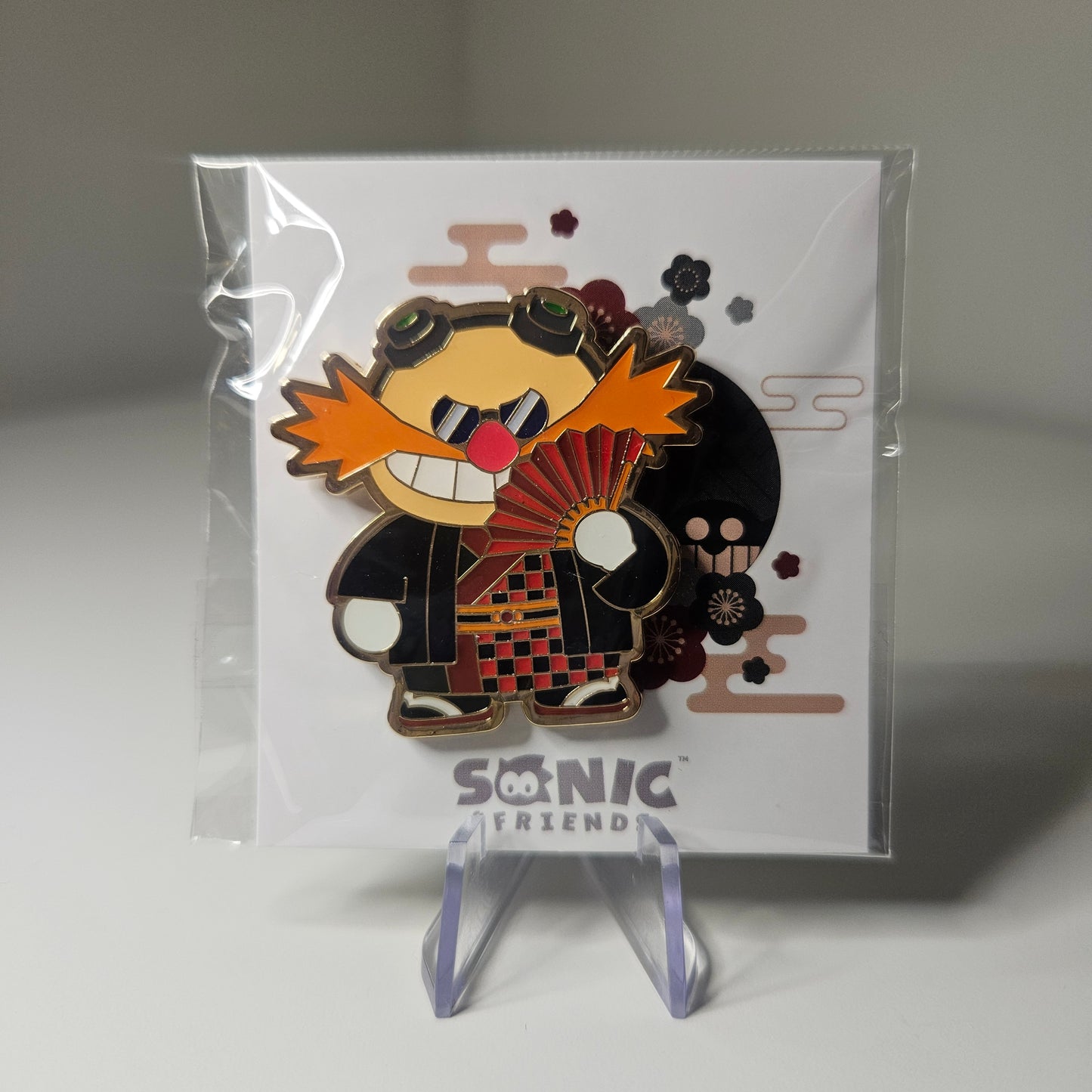 SEGA Sonic the Hedgehog & Friends Dr Eggman Robotnik Kimono Pin